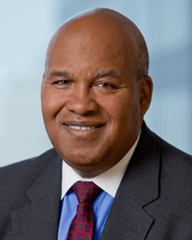 Lawrence V Jackson Lawrence V. Jackson, , Assurant Board Member, dressed in a suit and tie and looking at the camera