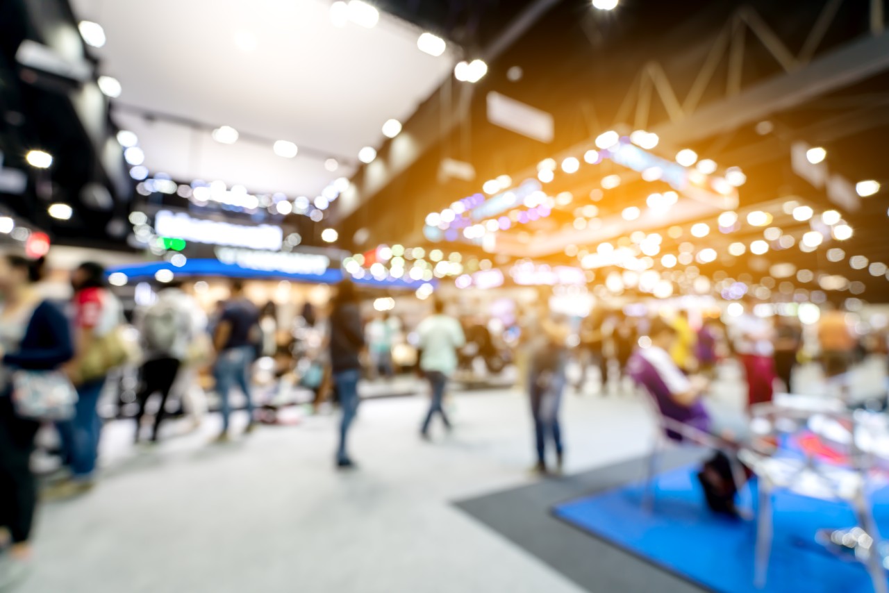 Consumer Electronics Trade Show Floor