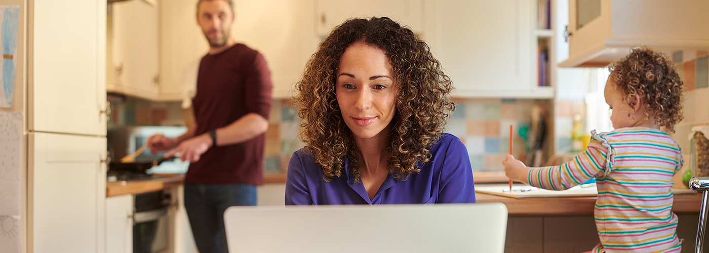 Work from Home Family 1400x500 Work from Home Family
